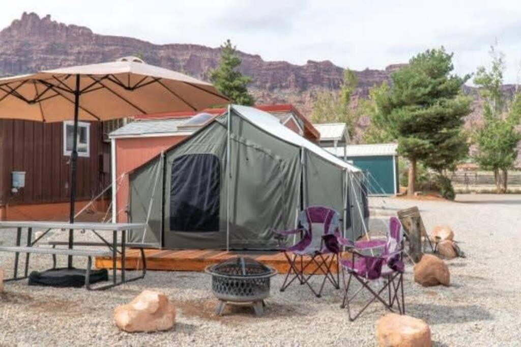 Moab Rv Resort Glamping Setup Tent In Rv Park #4 Ok-T4 Exterior foto